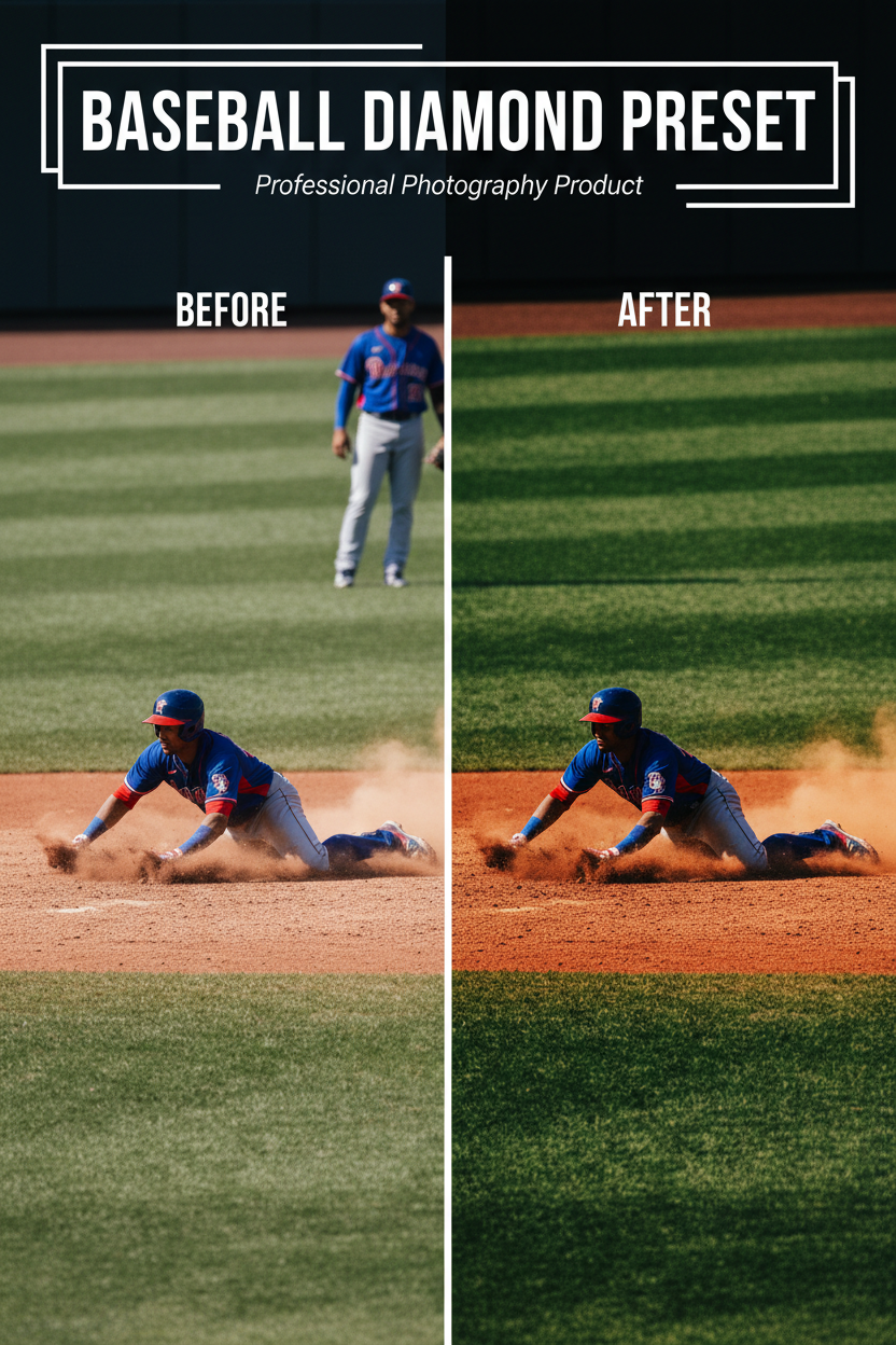 Baseball Diamond Preset digital download