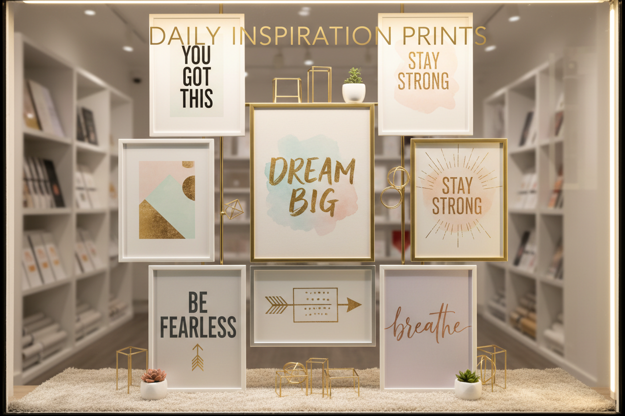 Daily Inspiration Prints storefront