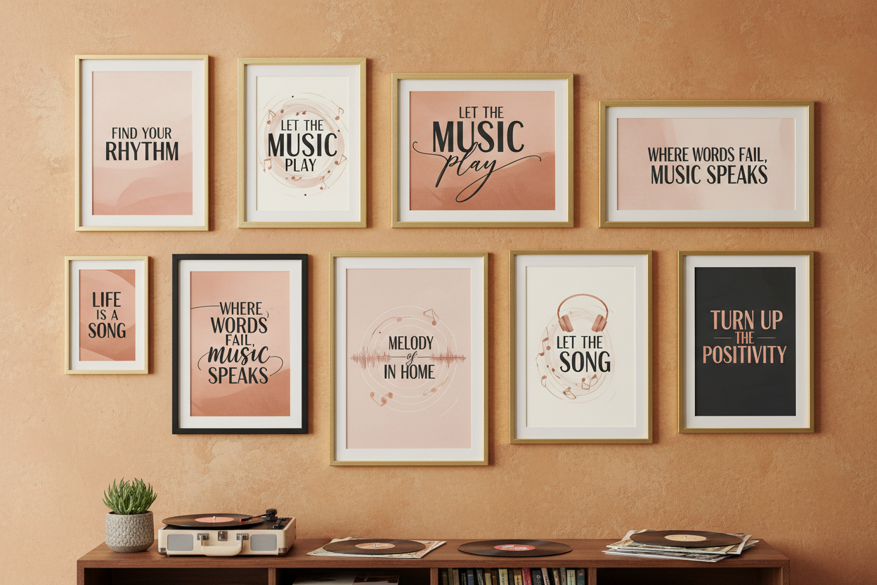 Music Lyric Prints