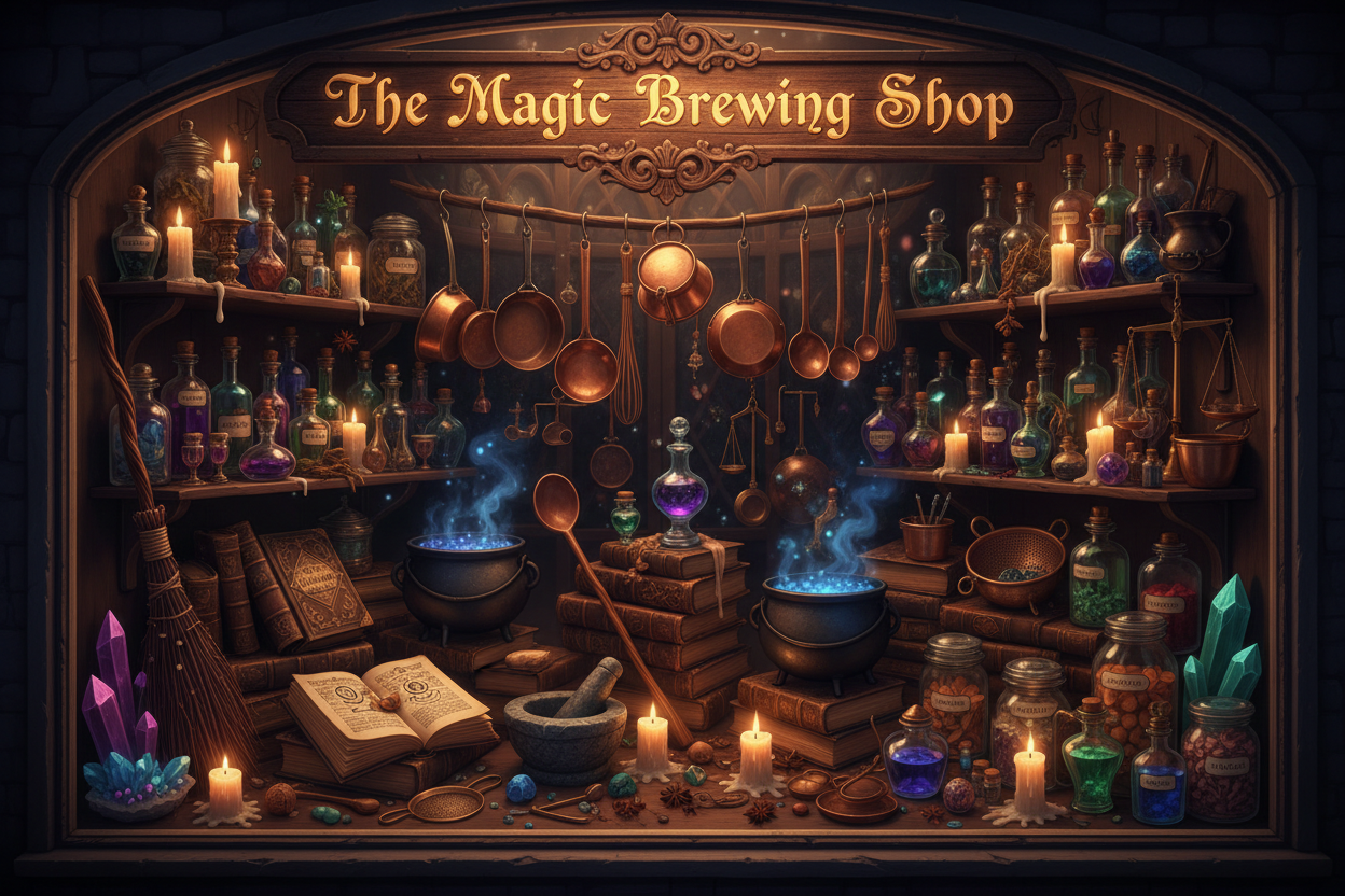 The magic Brewing Shop