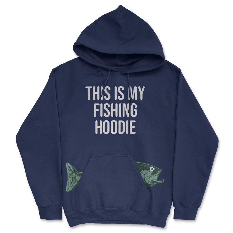 This Is My Fishing Hoodie - Angler Gift for Men & Women