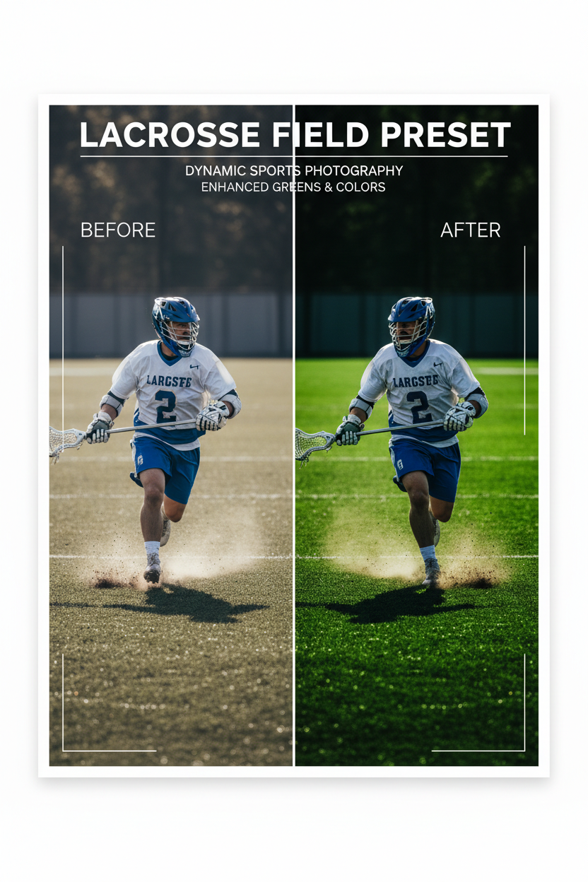 Lacrosse Field Preset digital download