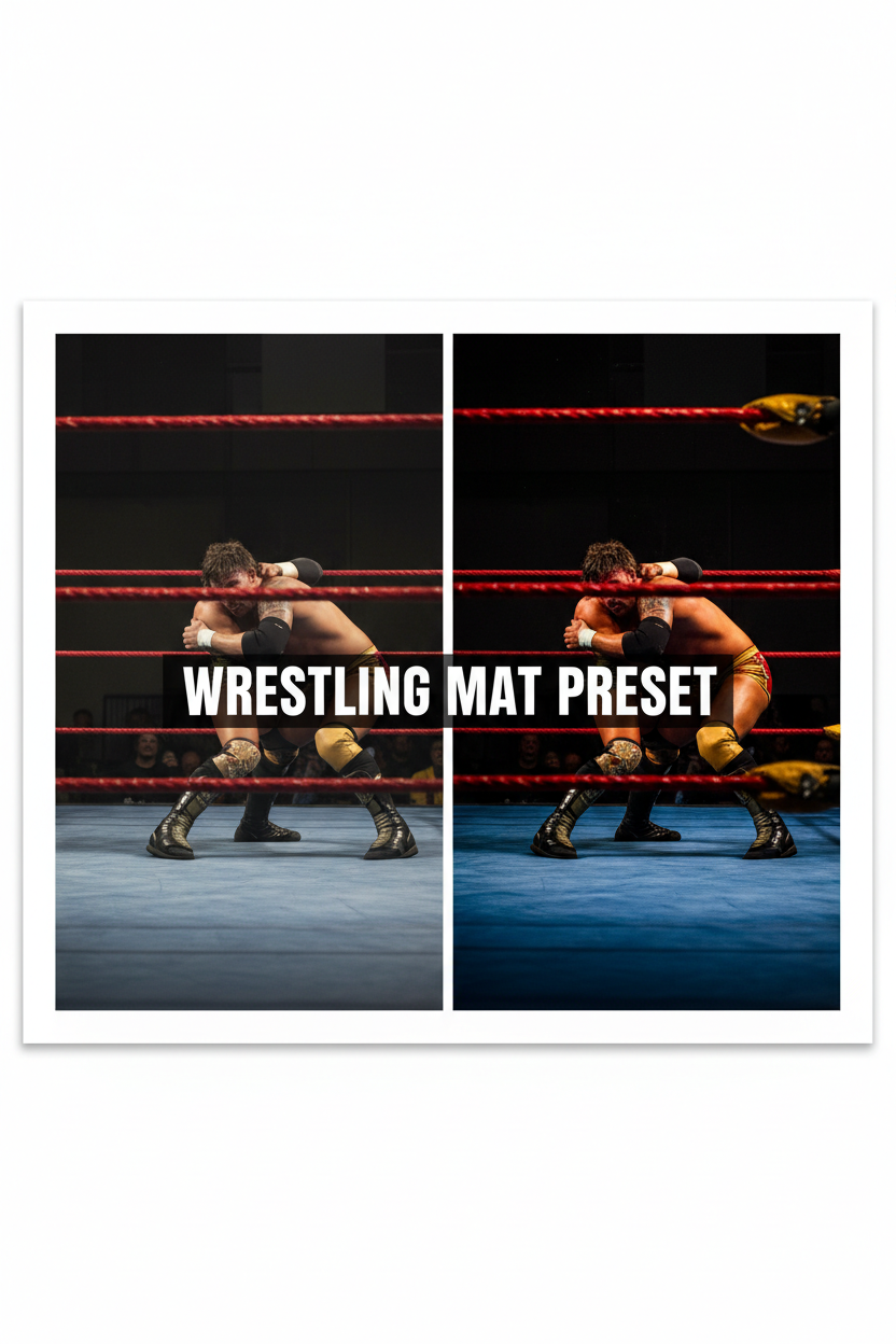 Wrestling Mat Preset digital download