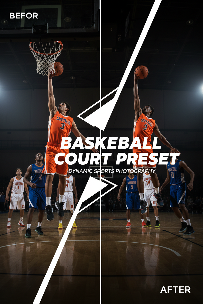Basketball Court Preset digital download