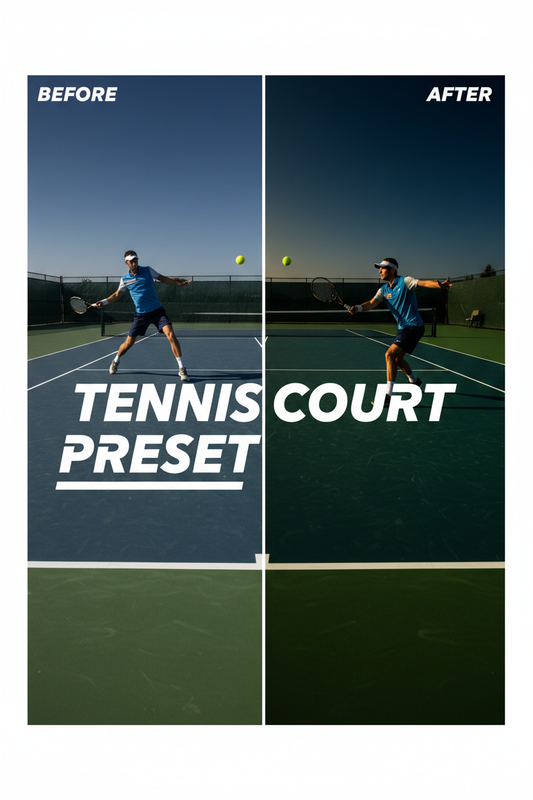 Tennis Court Preset digital download