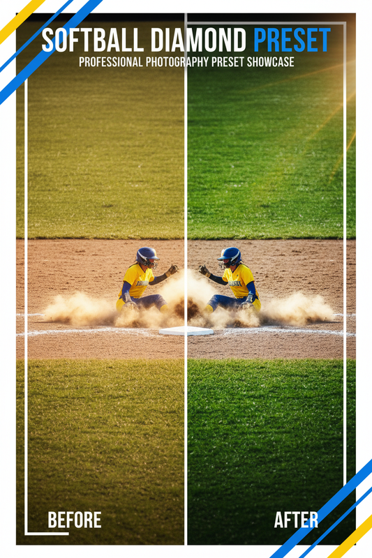 Softball Diamond Preset digital download
